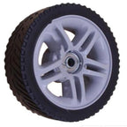 Set of 2 17cm Front 20mm Rear Lawn Mower Wheels for Standard Mower Compatibility