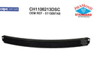 Replacement Rear Bumper Impact Bar for Toyota Hilux (2016–2020)