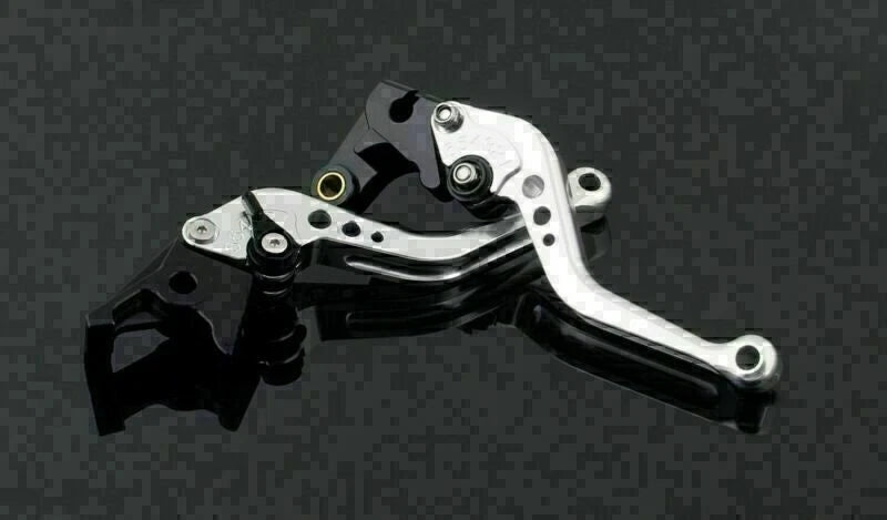 Short Brake Clutch Levers for Ducati Hypermotard 1100/SP (2007–2012) Silver T9