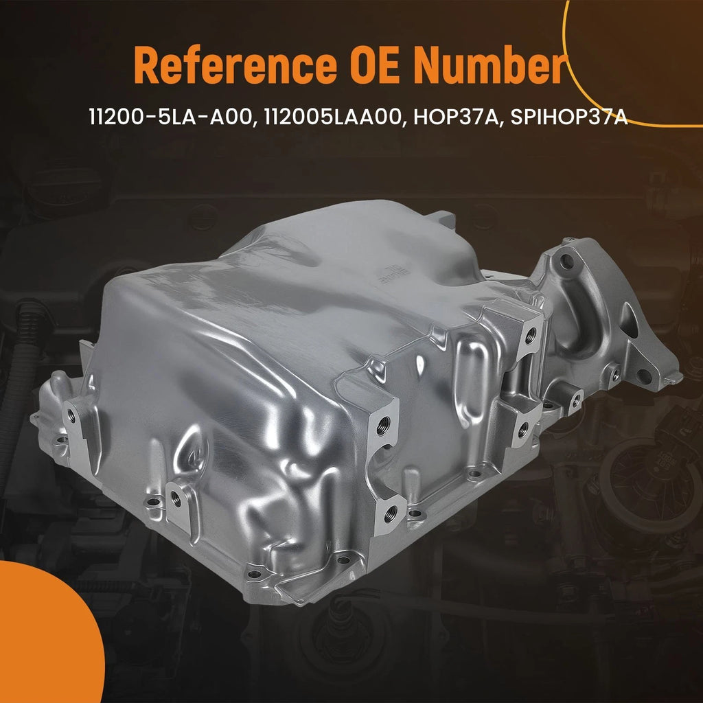 Aluminum Oil Sump Pan for Honda CR-V 2.4L Acura ILX (2012–2016) SPIHOP37A