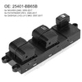Power Master Window Switch for Nissan Navara, Pathfinder, Qashqai MK2 (2014–2023) 25401-BB65B