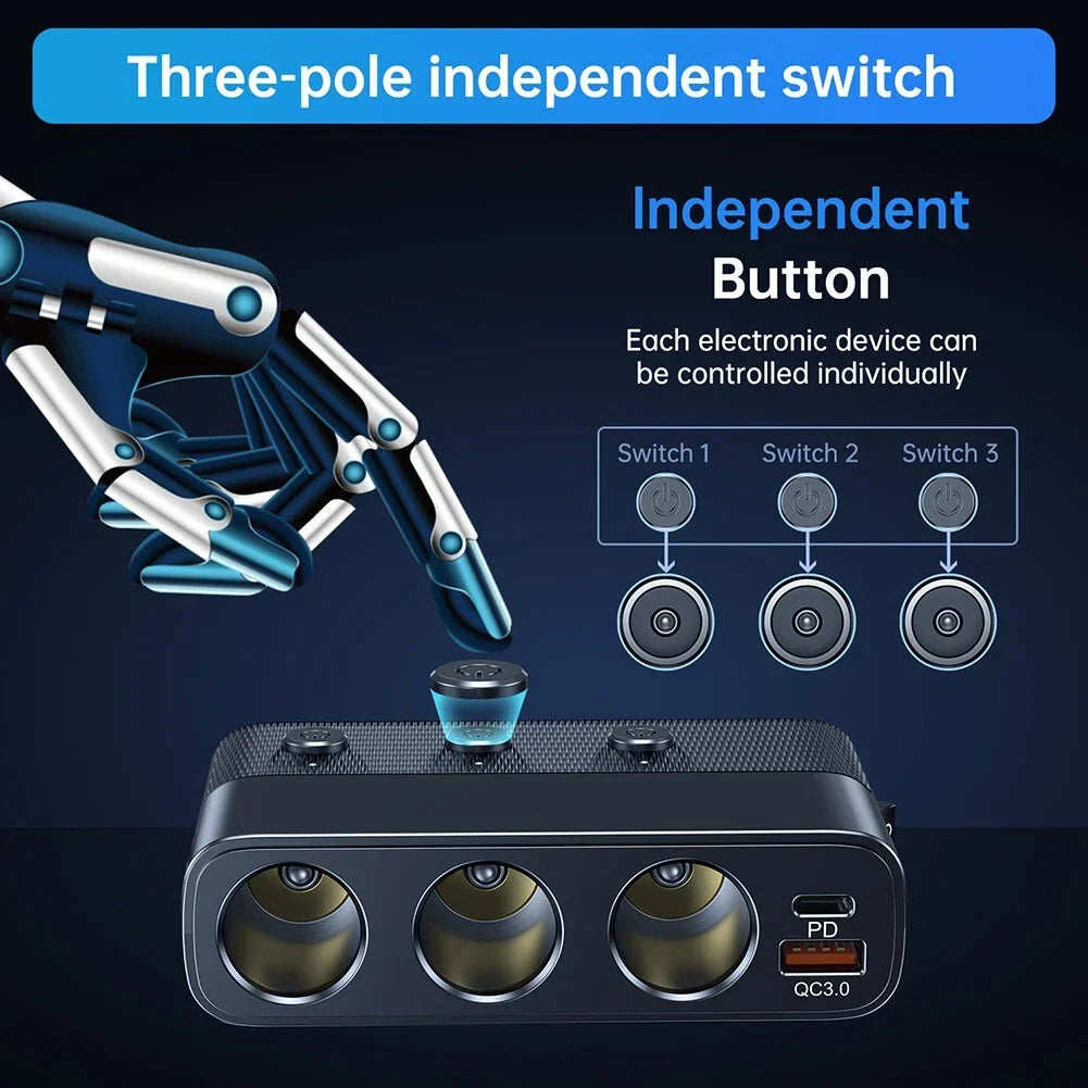 Safe and Secure Charging Built in for PROTECTION Circuit and Replaceable 15A