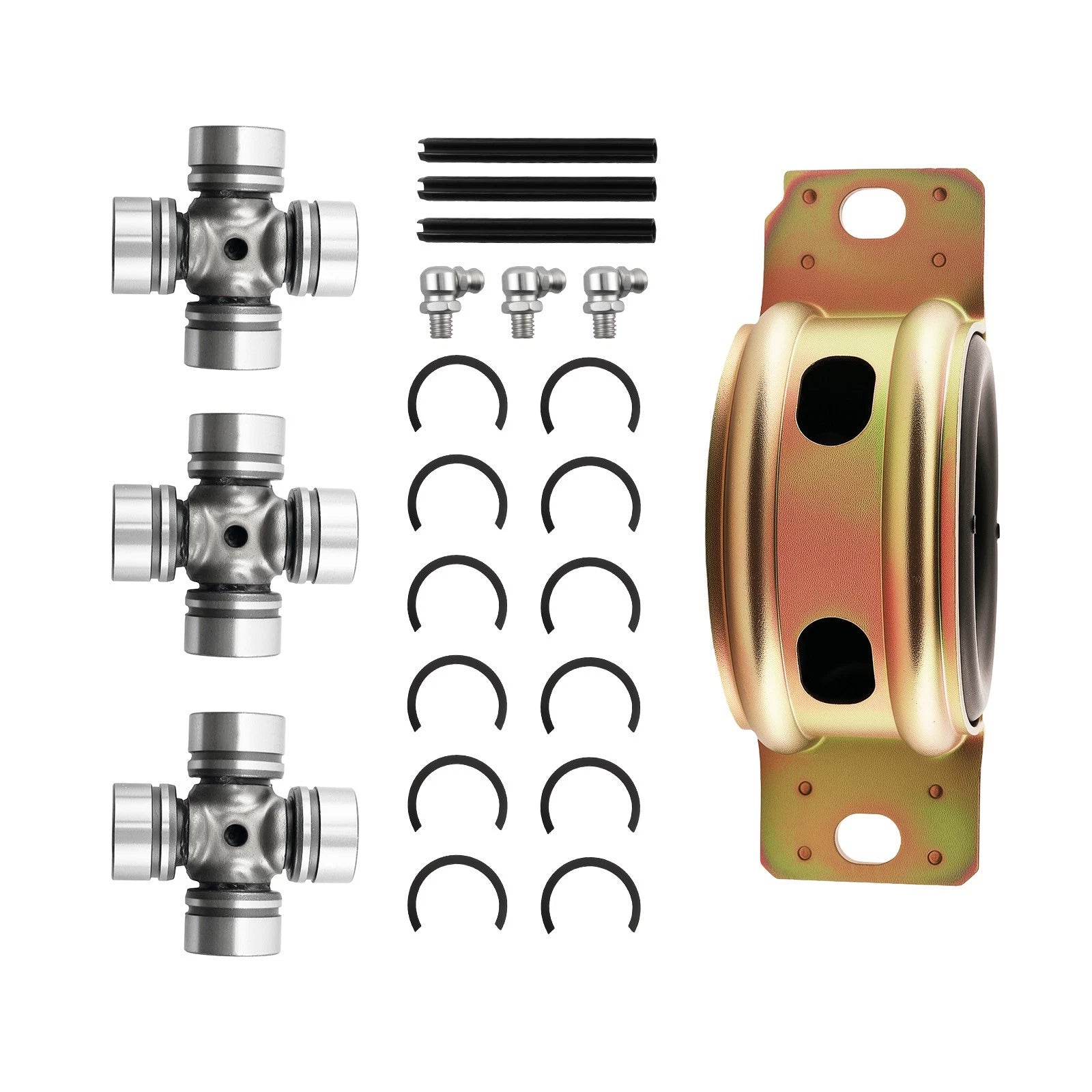 Propeller Shaft Bearing Carrier & U-joints for Polaris Ranger RZR (2011–2023)