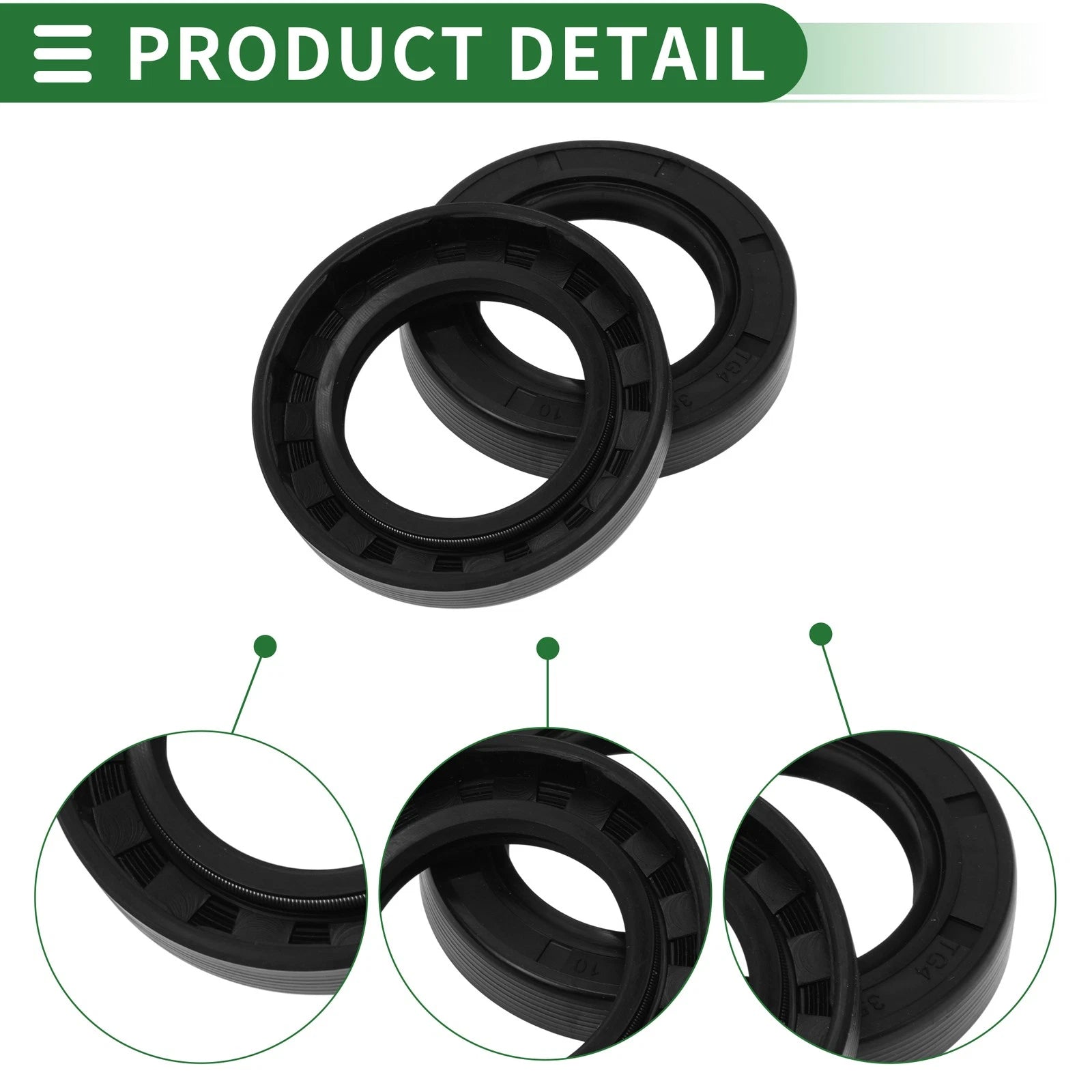 Oil Seal for Various Models (35x56x10mm, NBR Rubber)