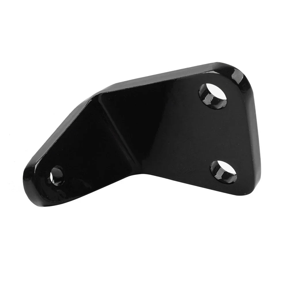 BLK Rear Belt Guard Bracket for Harley Dyna Street Bob Wide Super Glide (2006-17)