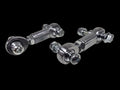 Set of 2 Front Sway Bar Links for Can-Am X3 (2017–2018) 4130 Chromoly