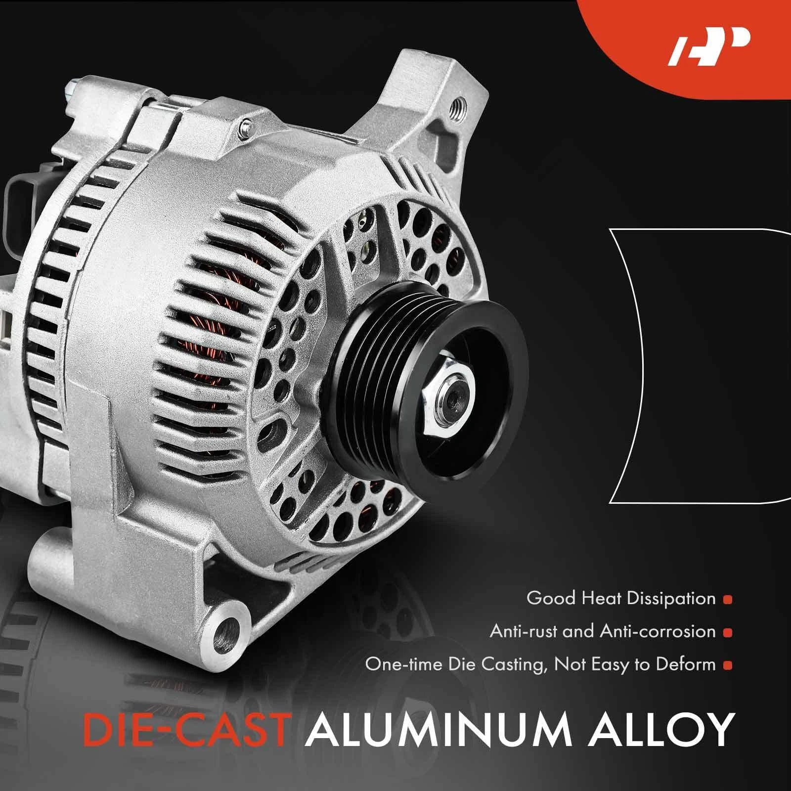 Alternator for Ford F-250 F-350 F53 (1996-1997) Aerostar (1992-1994)