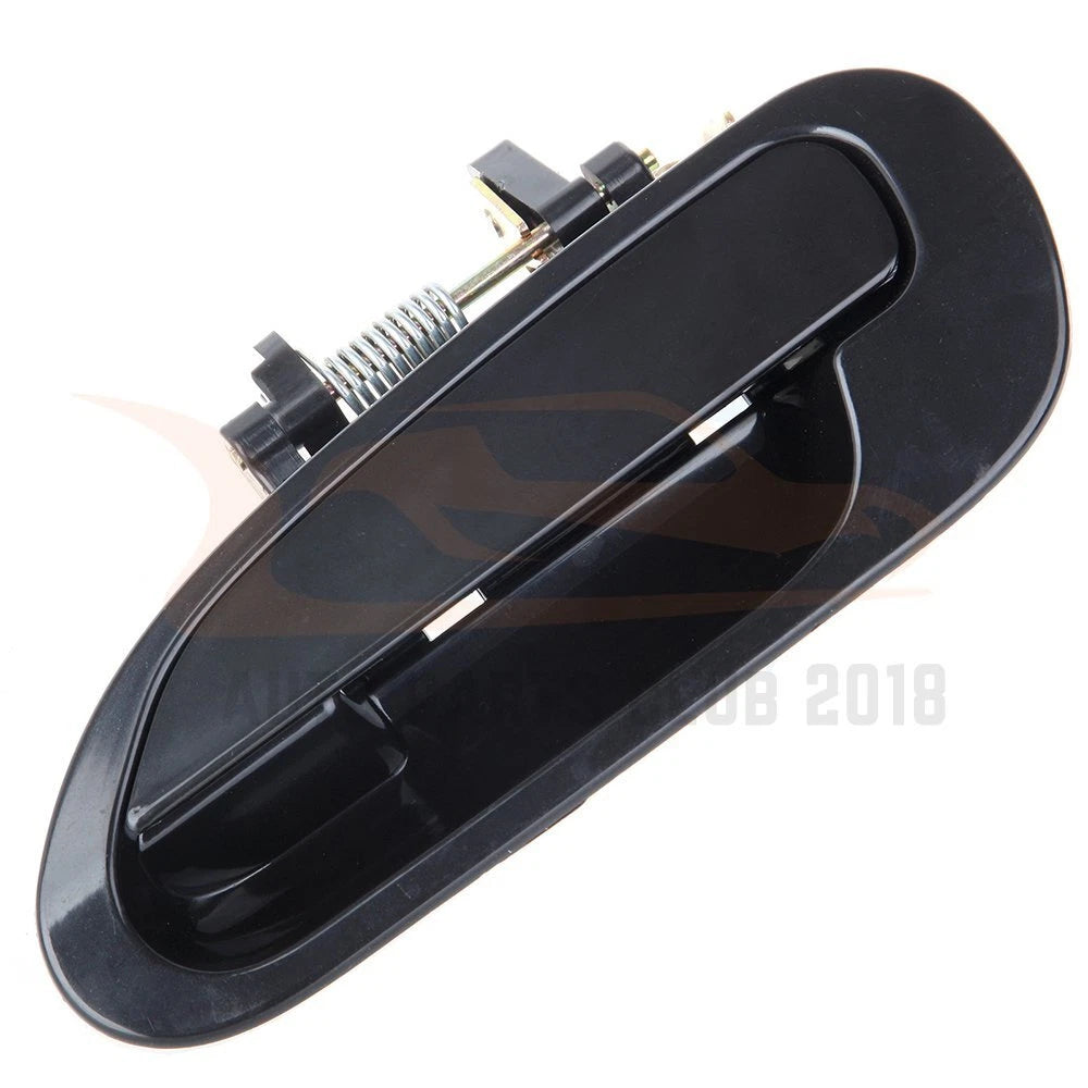 Door Handle for Honda Accord (1998-2002) Black Exterior Rear Left