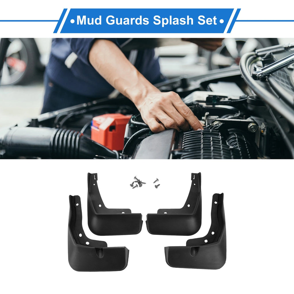 Set of 2 Front & Rear Mud Flaps for Ford Taurus (2019–2020) 636939059996