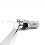 Chrome Foldable Brake Shift Pedal for Kawasaki ZX6R 636 (2003–2004)