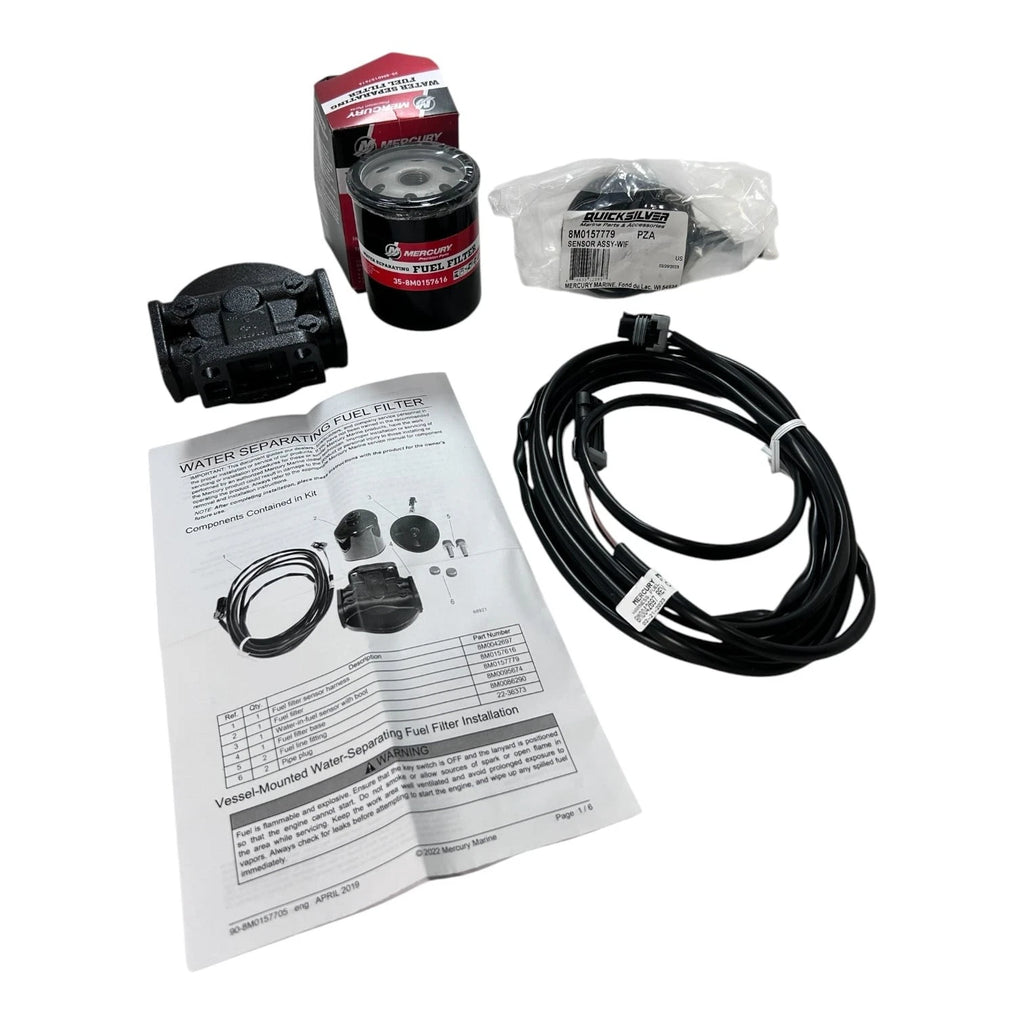Marine Fuel Filter Water Separating Kit for Mercury (8M0157707)