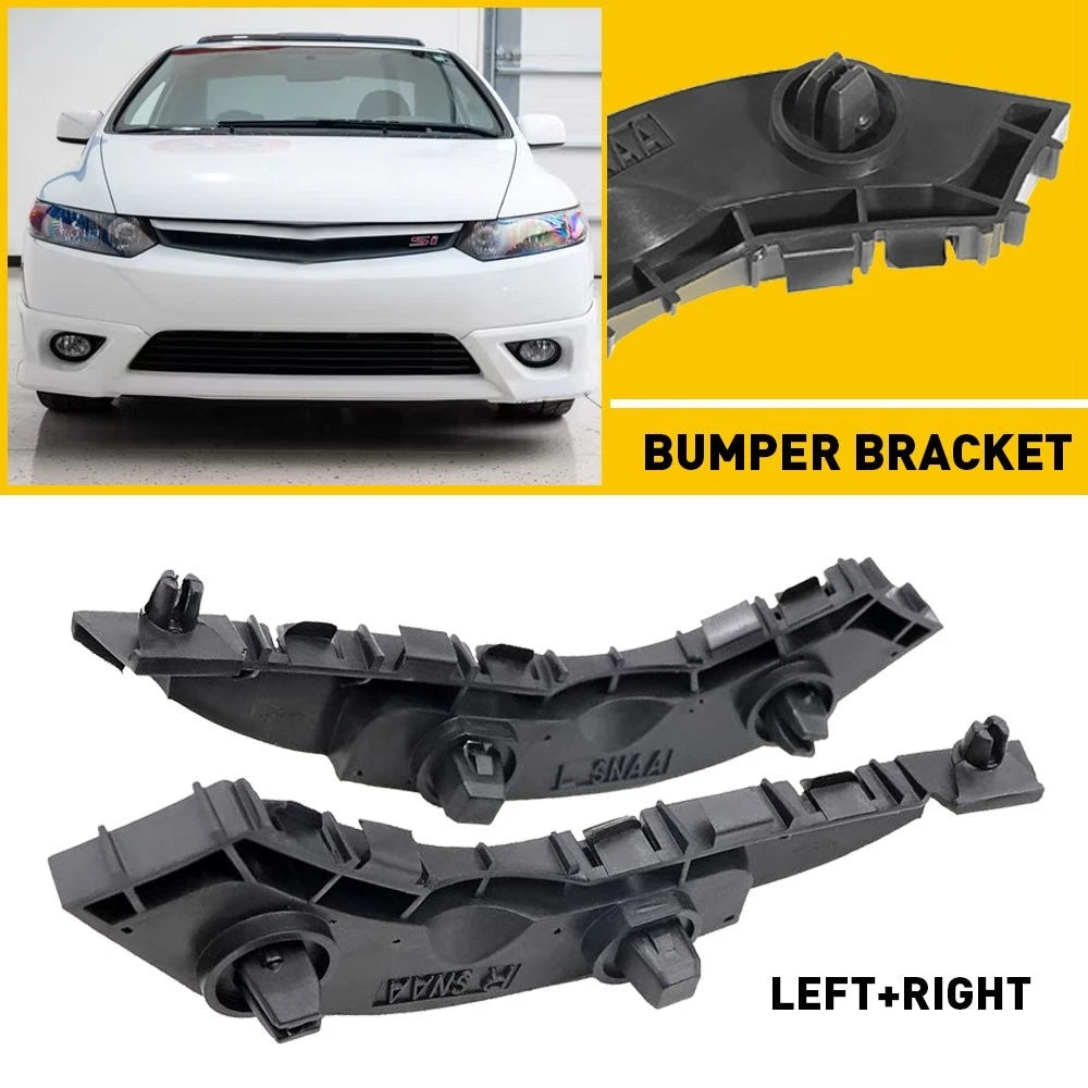 Set of 4 Bumper Fender Bracket Clips for Honda Civic Sedan (2006–2011)