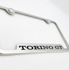 License Plate Frame Brushed Stainless Replacement for Ford Torino GT (1968–1972)