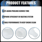 Set of 1 Coolant Expansion Overflow Tank W/ Cap No. 96817343 for Chevrolet Aveo (2004–2011)