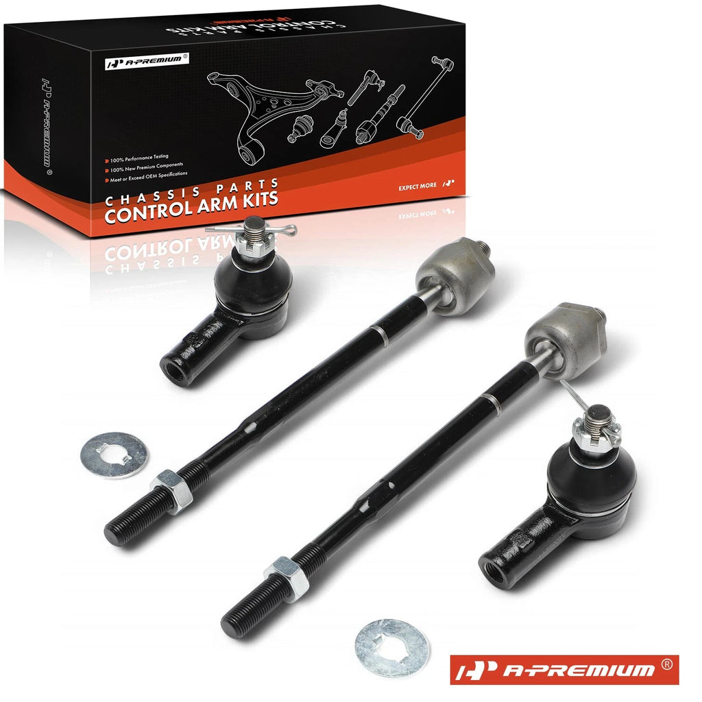 Set of 4 Tie Rod Ends for Honda Passport (1994–2002)