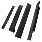 4X Rocker Panels Cover for GMC Sierra 1500 Crew Cab (1999–2007) 02RPA4501ABK