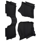 All Weather Floor Mat Set for Nissan Titan XD (2016–2021) TPE Rubber