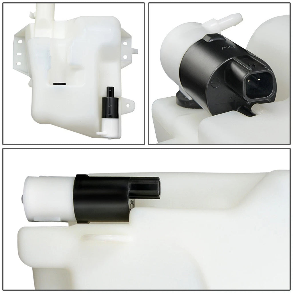 Windshield Washer Fluid Reservoir Tank Bottle w/ Pump for Chrysler Sebring (2001–2004)