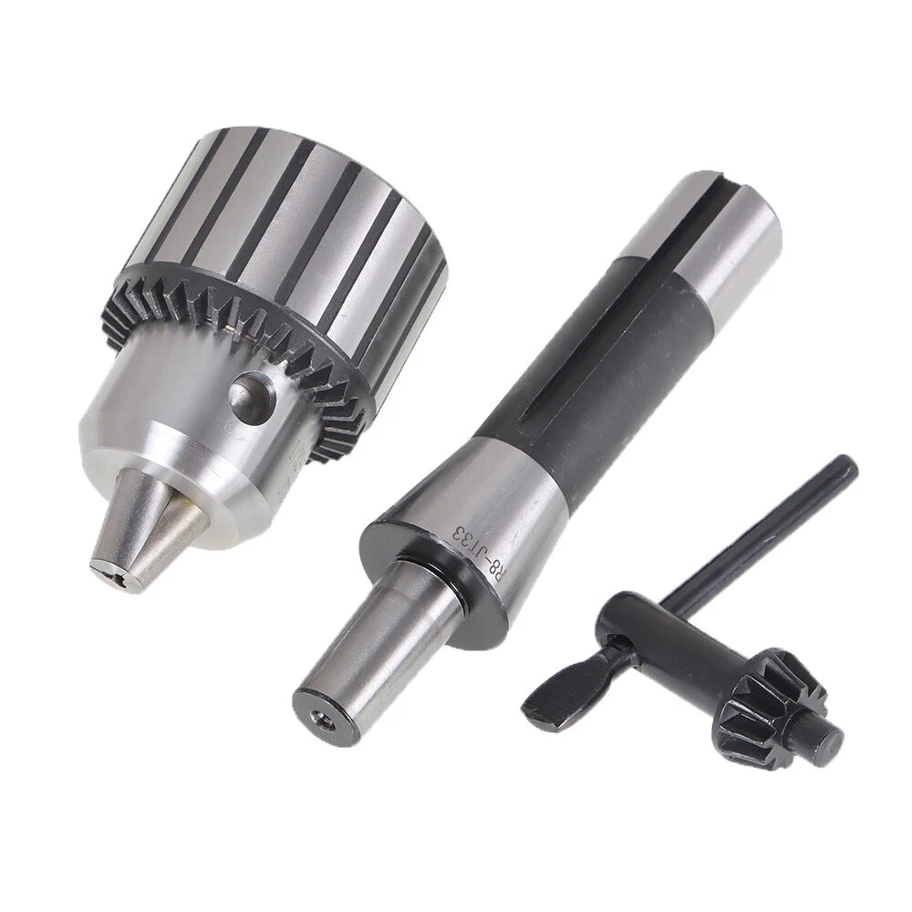 Heavy Duty Keyed Drill Chuck for R8 Shank (1/8"-5/8")