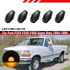 Plug&Play LED Cab Roof Marker Lights for Ford F150 F250 F350 (1984)