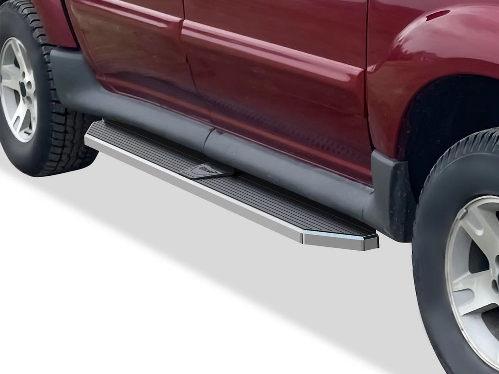 Set of 2 Polished 6" Side Step Bars for Ford Explorer Sport Trac (2001–2006)