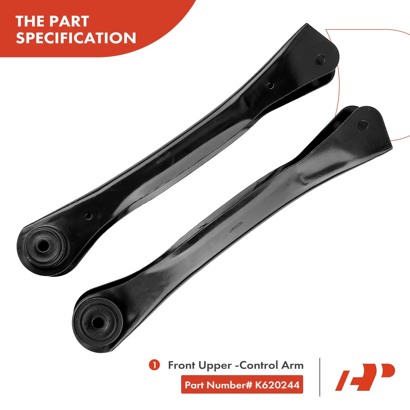 Set of 8 Front Upper Control Arms for Jeep Cherokee