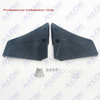 Hydrofoil Stabilizer Fins for Outboard Motors Up to 50HP (Black)