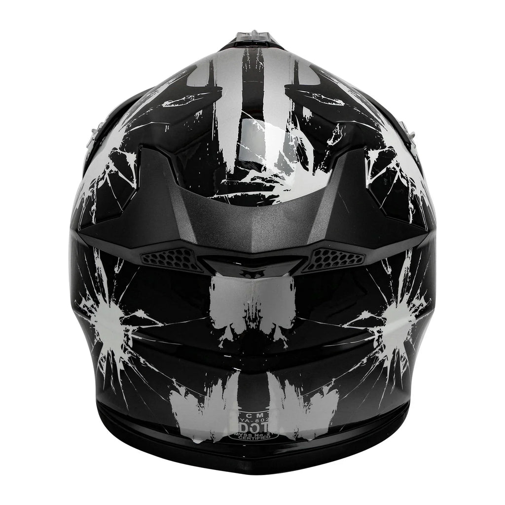 Youth ATV Helmet Full Face Off Road Dirt Bike for Kids S M L XL