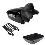 Trunk Backrest Pad Mount Rack for Harley Touring FLHX FLTRX (2014–2026)