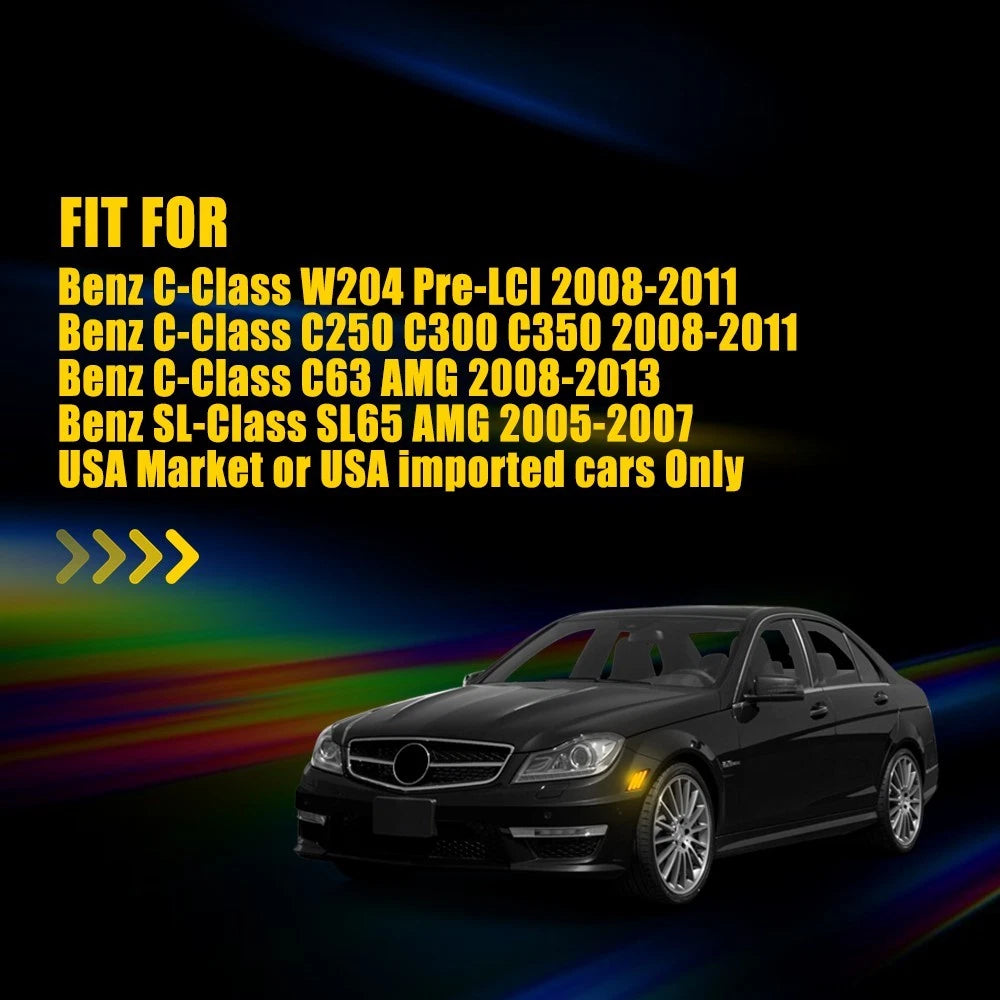 LED Side Marker Lights for Mercedes-Benz C300 C350 (2008-2011)