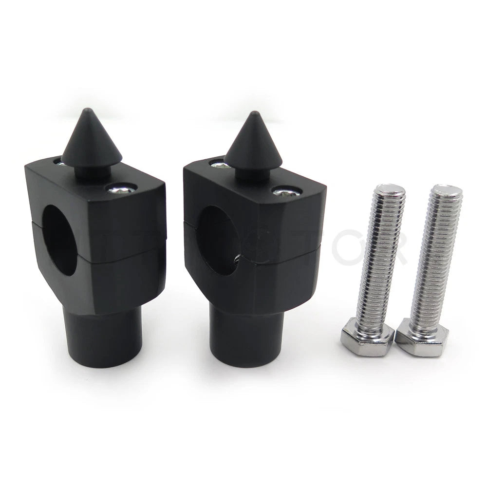Spike 1" Handlebar Riser Clamp for Suzuki Yamaha Honda Harley Kawasaki (All Years)