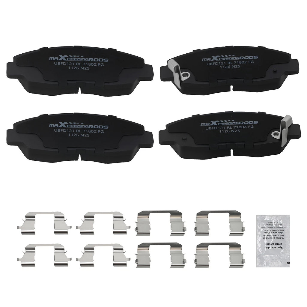Front Ceramic Brake Pads for Honda Civic Accord Insight Acura EL (2001–2023)