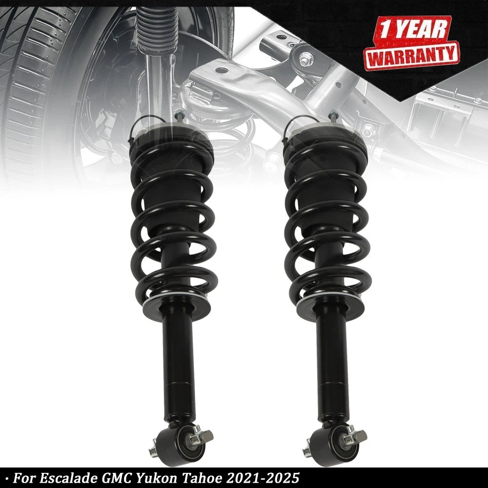 2X Front Shock Strut Assembly with Electric for GMC Escalade Yukon Tahoe (2021–2025)