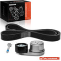 2X Serpentine Belt Drive Component Kit for Ford LLA9000 