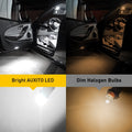 10X LED Interior License Plate Light Bulb T10 194 168 W5W for