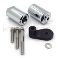 Aluminum Frame Slider Crash Protector for Suzuki GSXR 1000 (2001–2002) Chrome