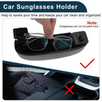 Sunglasses Case for Mercedes-Benz C Class (2015–2021) Eyeglasses Holder Black