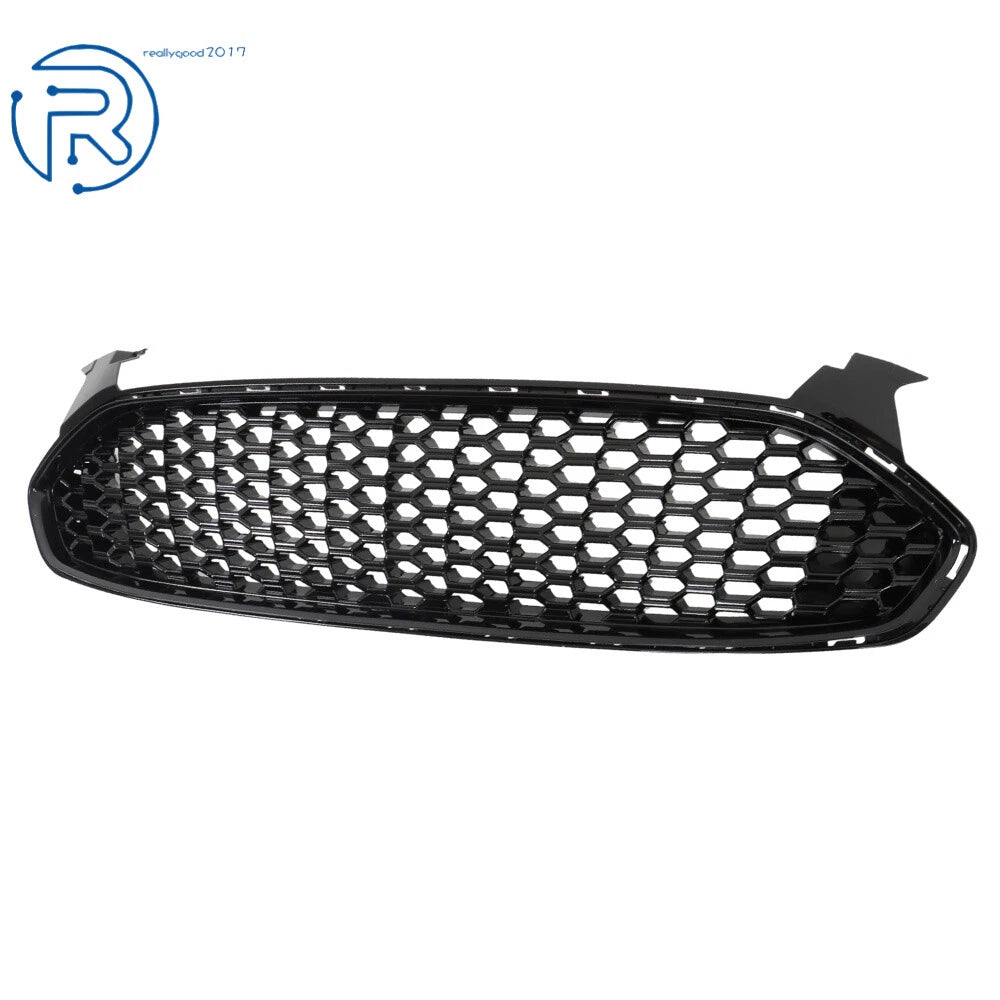 Honeycomb Front Grille for Ford Fusion (2013-2016) Gloss Black