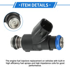 Fuel Injector for Mitsubishi Junjie (2000–2016) 1.8L L4 634149643745