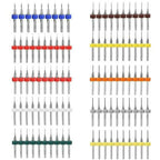 Set of 10 Carbide Rotary Bits for CNC Engraving