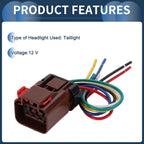 Headlight Wiring Harness Assembly No.5013984AA for Jeep Grand Cherokee (2005–2010)