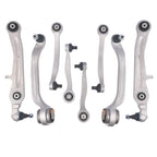 8X Front Upper & Lower Control Arms for Bentley Continental GT GTC Flying Spur (2003-2020)