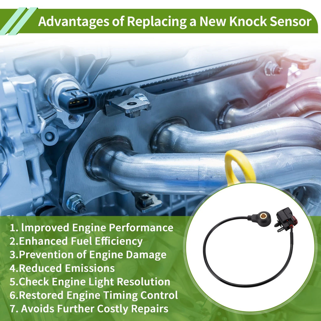 1 Pc Ignition Knock Detonation Sensor No.BE8Z12A699B for Ford Escape (2017–2019)