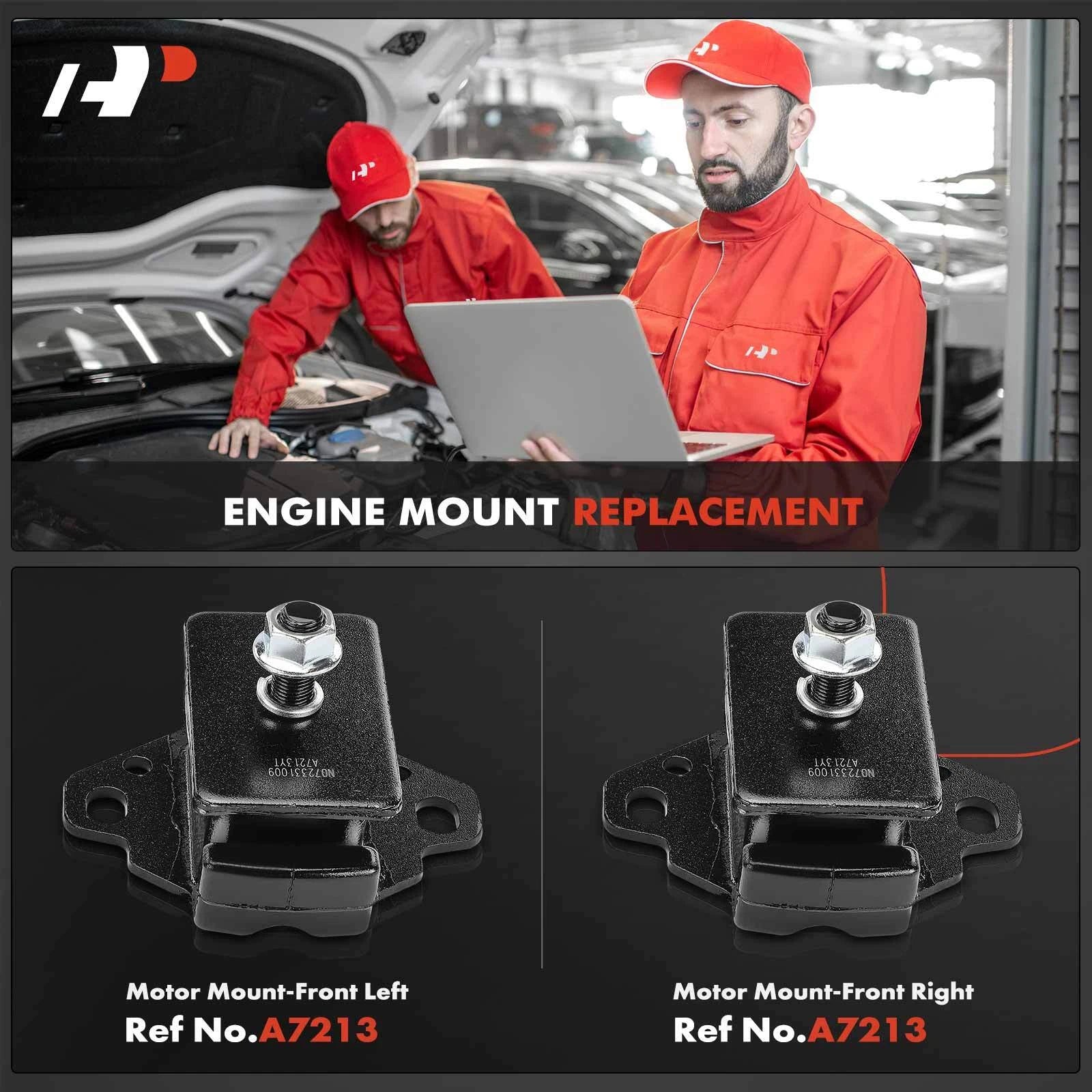 Engine Motor Mounts for Toyota 4Runner and Celica (1984-1995)