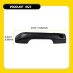 Set of 4 Matte Black Door Handle Cover Trim for Toyota Tundra (2022–2024)