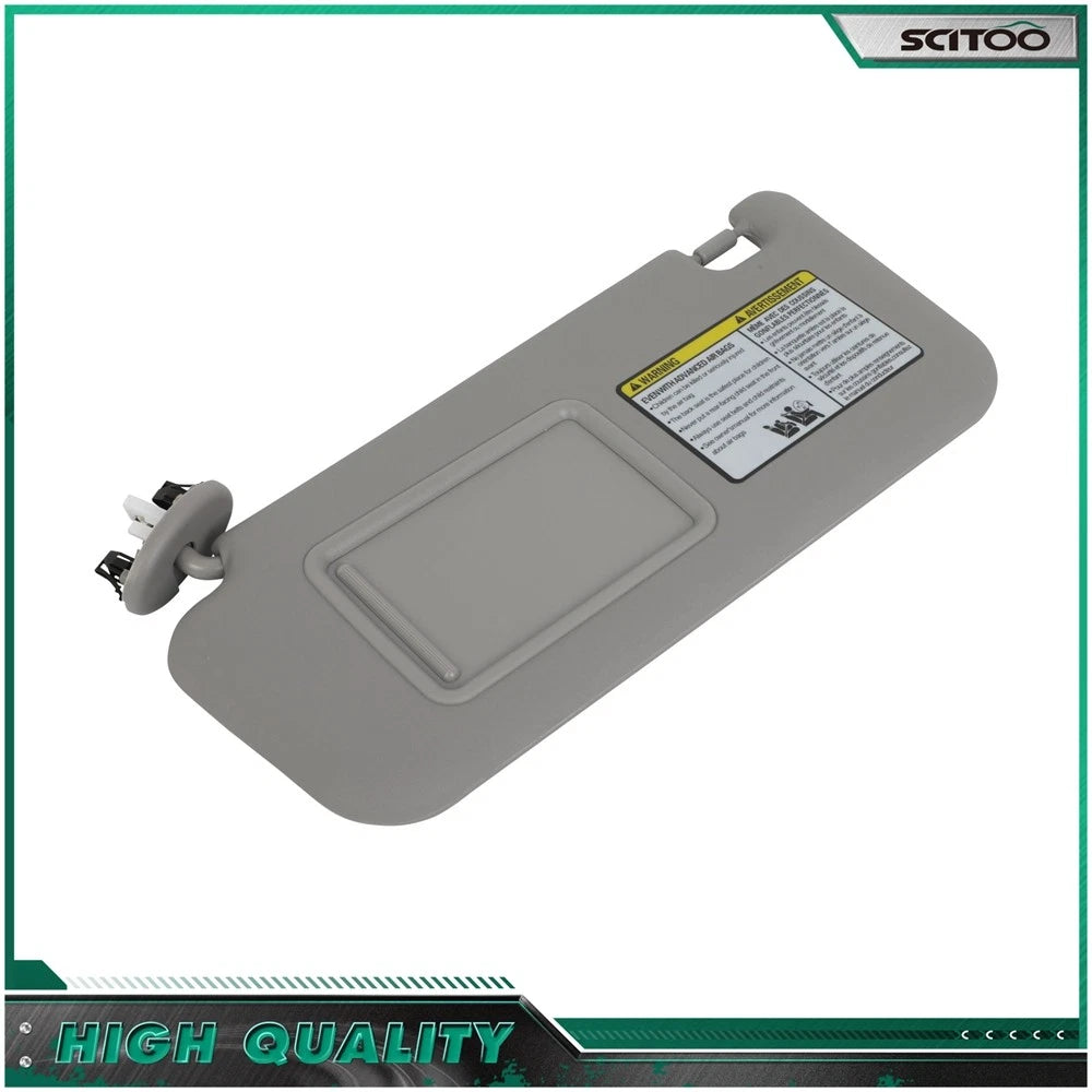 Left Driver Side Sun Visor for Toyota RAV4 (2010–2012) 74320-42501-B2
