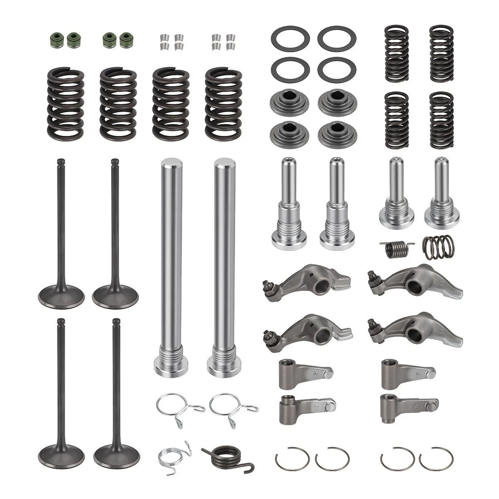 Intake & Exhaust Valves & Rocker Arm Rebuild Kit for Honda TRX400EX (2000–2009)