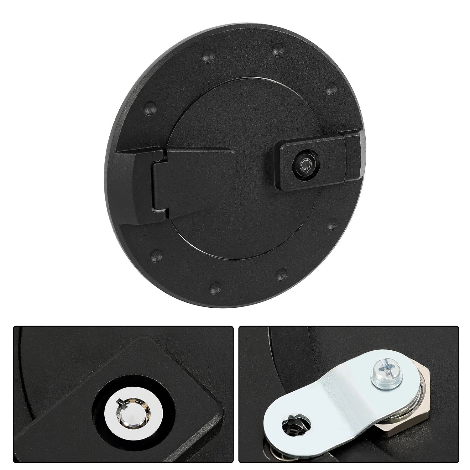 Locking Fuel Door Gas Tank Cap Cover for Hummer H2 (2003-2009)
