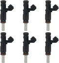 6PCS Fuel Injector 7531634 13537531634 for BMW 328i 330i 525i 528i 530i X3 Z4 (2007–2013)