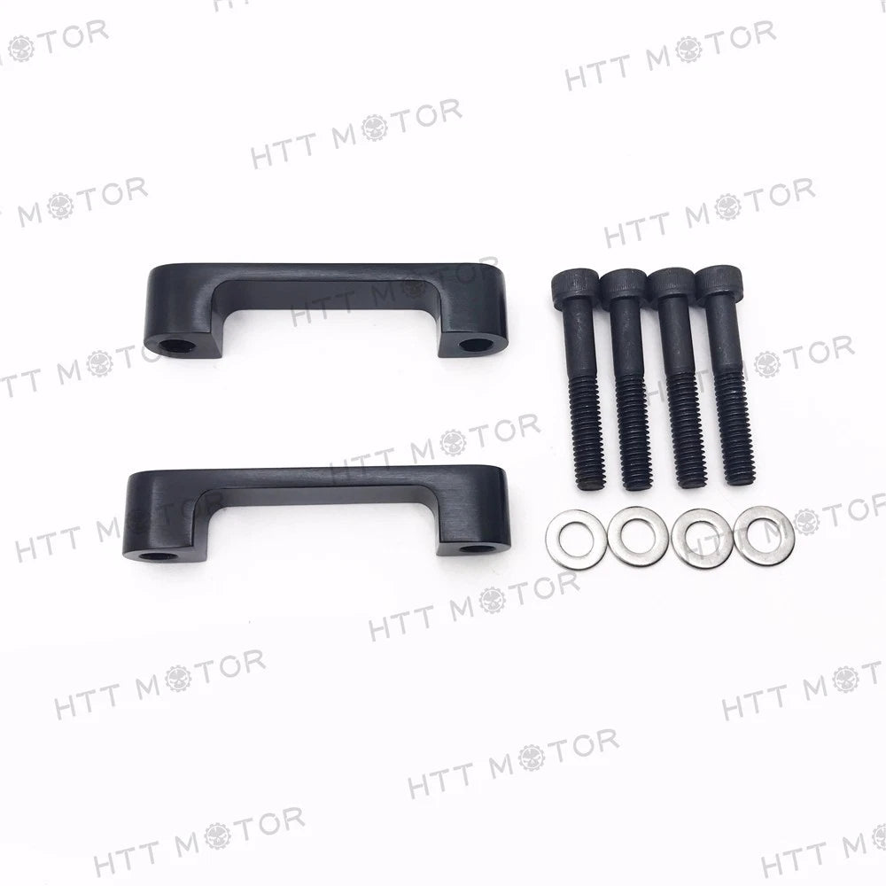 Black Front Fender Spacer Bracket for Harley FLHT FLHR FLTR (1996–2013)